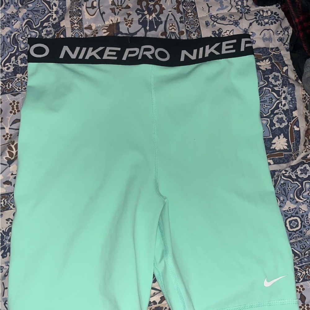 Nike Pro Aqua Blue Training Shorts